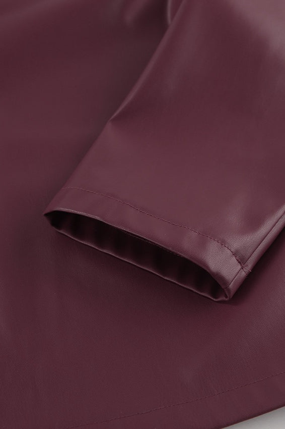 Luvik | Irrotettava PU-nahkajakki