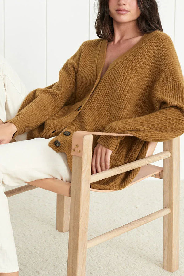 Luvik | Gilet avec boutons et décolleté en V décontracté