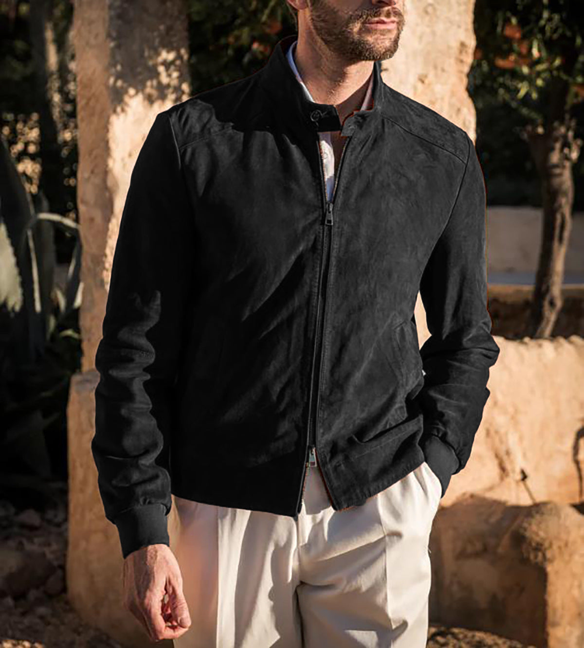 Luvik | Yksinkertainen nahkatakki