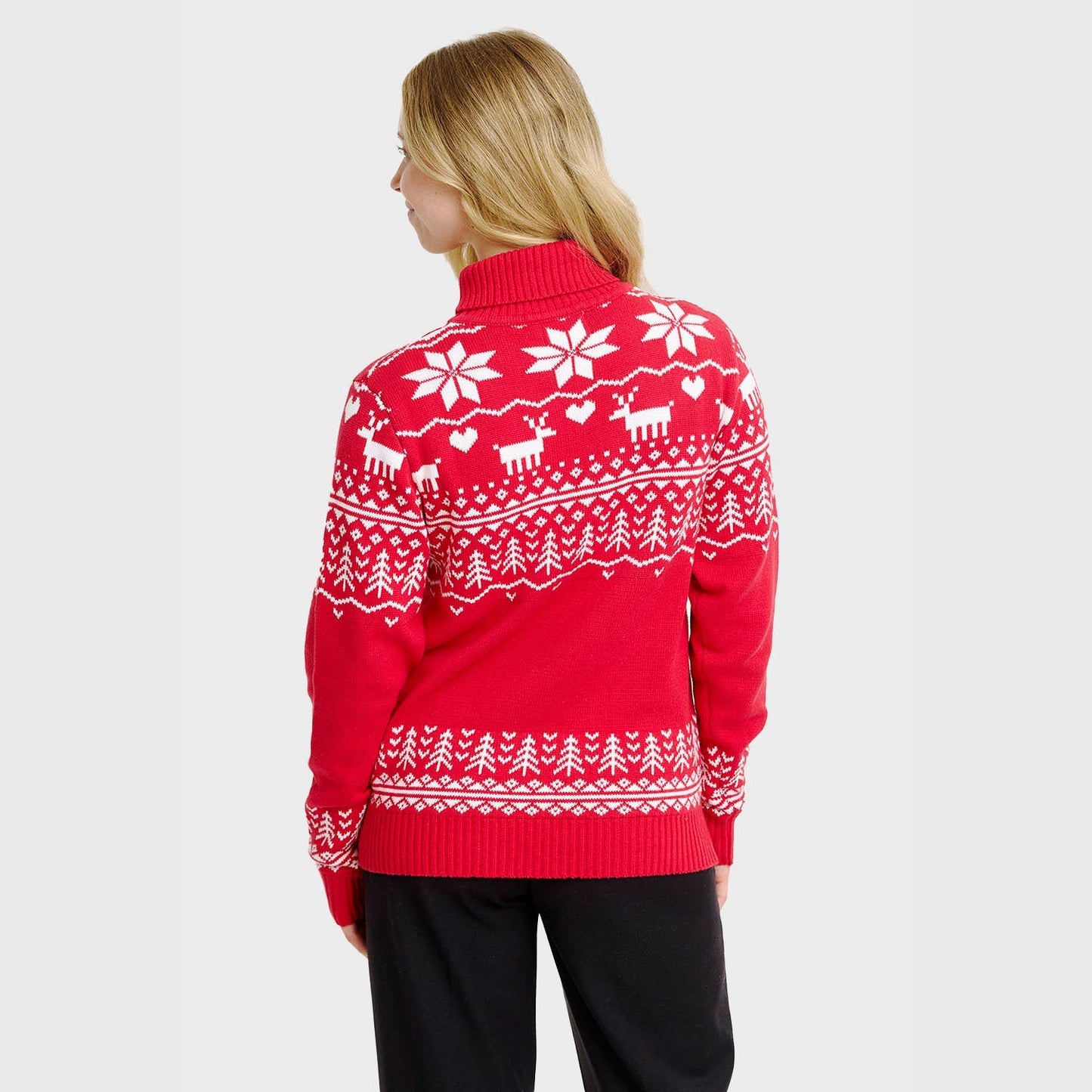 Luvik | Grönlannin joulupollarisydänneule - Naiset