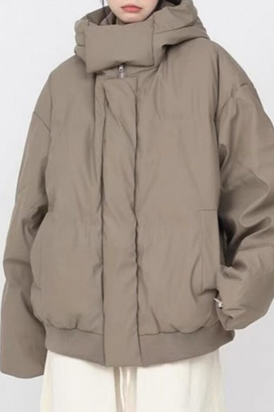 Luvik | Kauluskorkea kauluksellinen untuvapusero