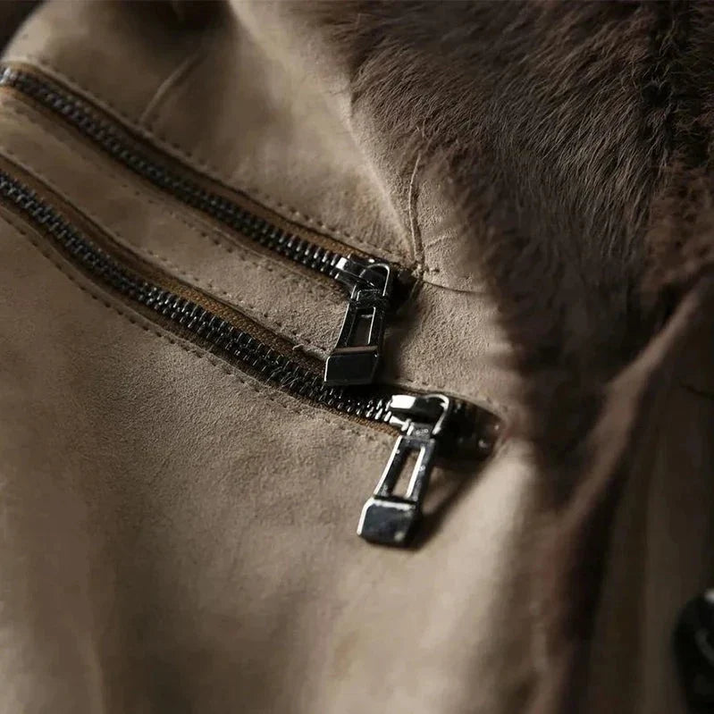 Luvik | Talvitakki tyylikkäällä kauluksella talveksi