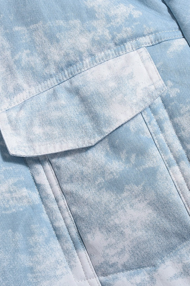 Luvik | Väri estoa lyhyt tilkkupussitakki