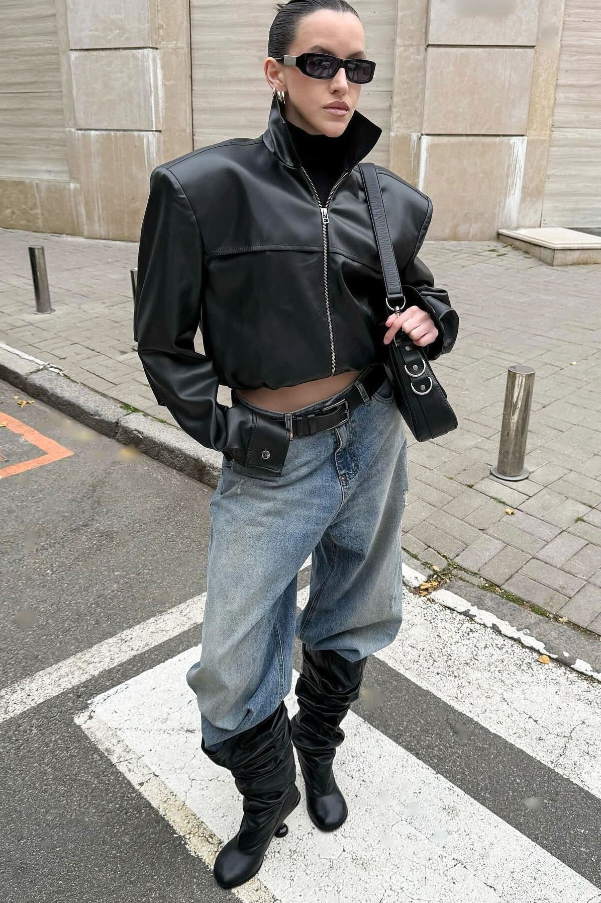 Luvik | Nahkamoottoripyörätakki