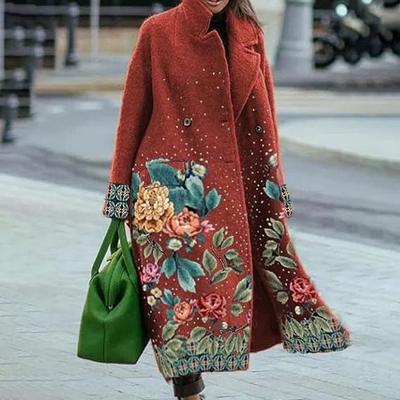 Luvik | Naisille pidempi takki käänteellä syksyyn & talveen