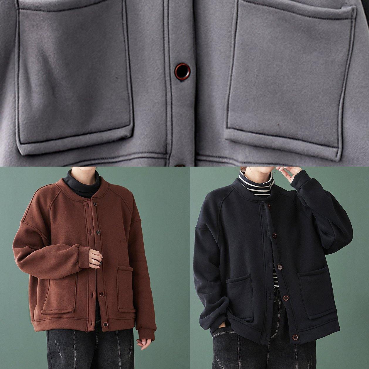 Luvik | mustat takit naisten nappikaulustakit