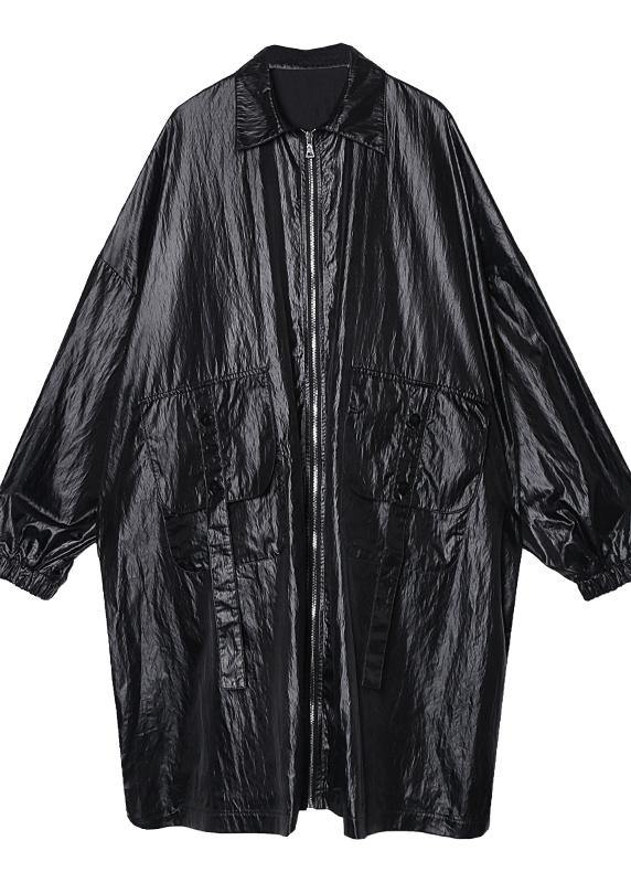 Luvik | mustat muotivaatteet vaatekaappi naisten takit taskut käänteet