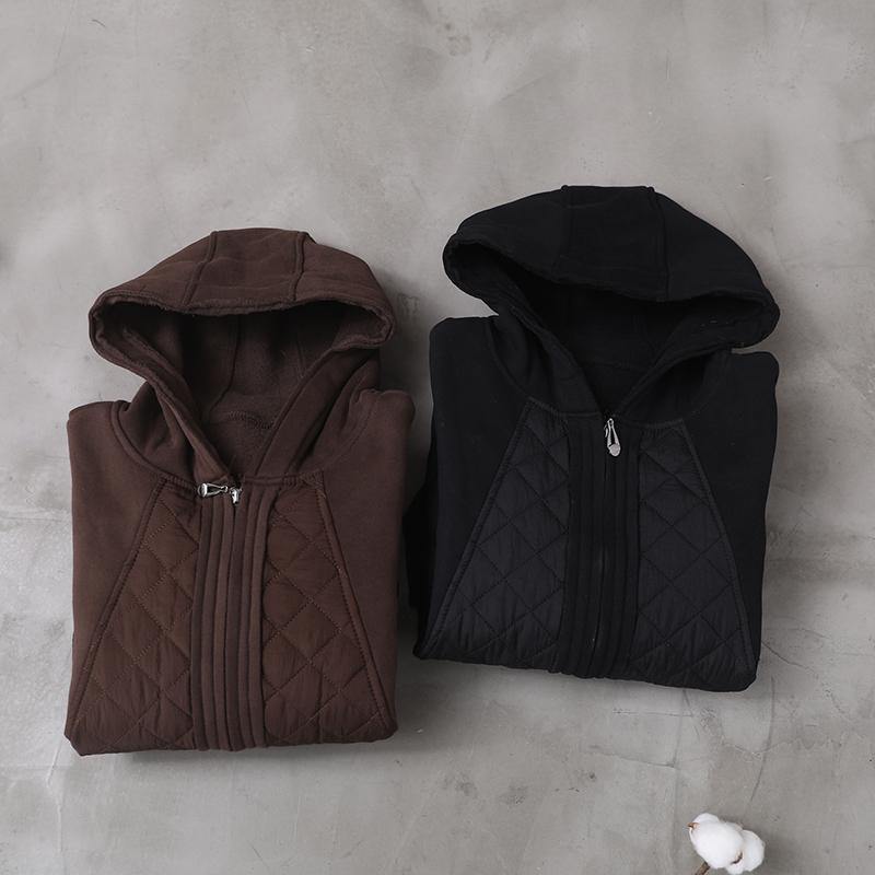 Luvik | Suklaa Plus Size Takit Naisille Inspiraatio Hupparitakkien Patches