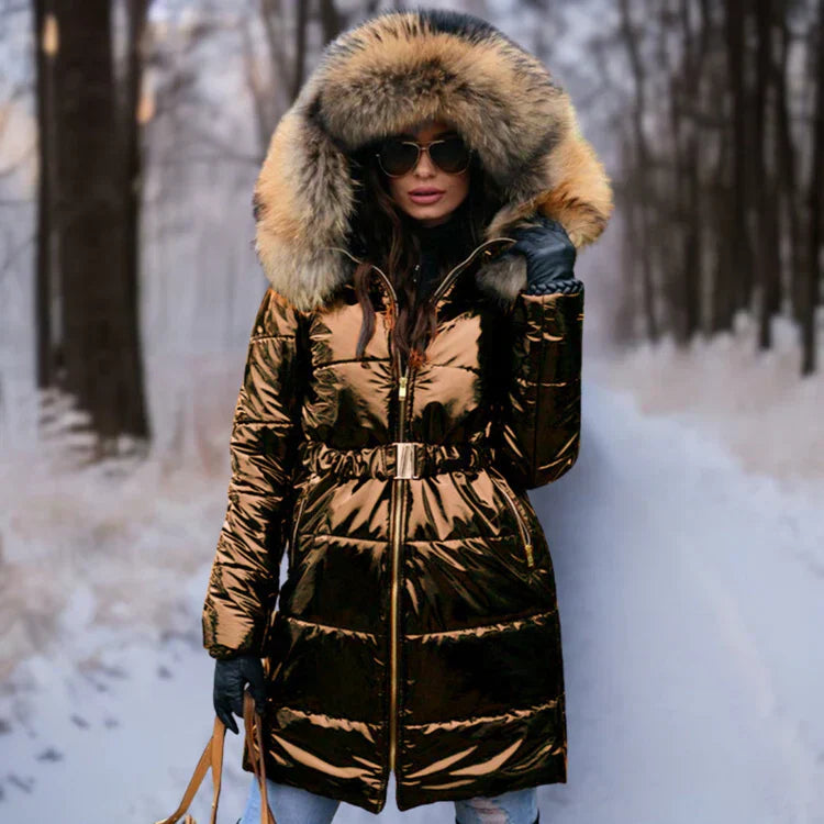 Luvik | Lämmin ja kiiltävä huppari hupulla