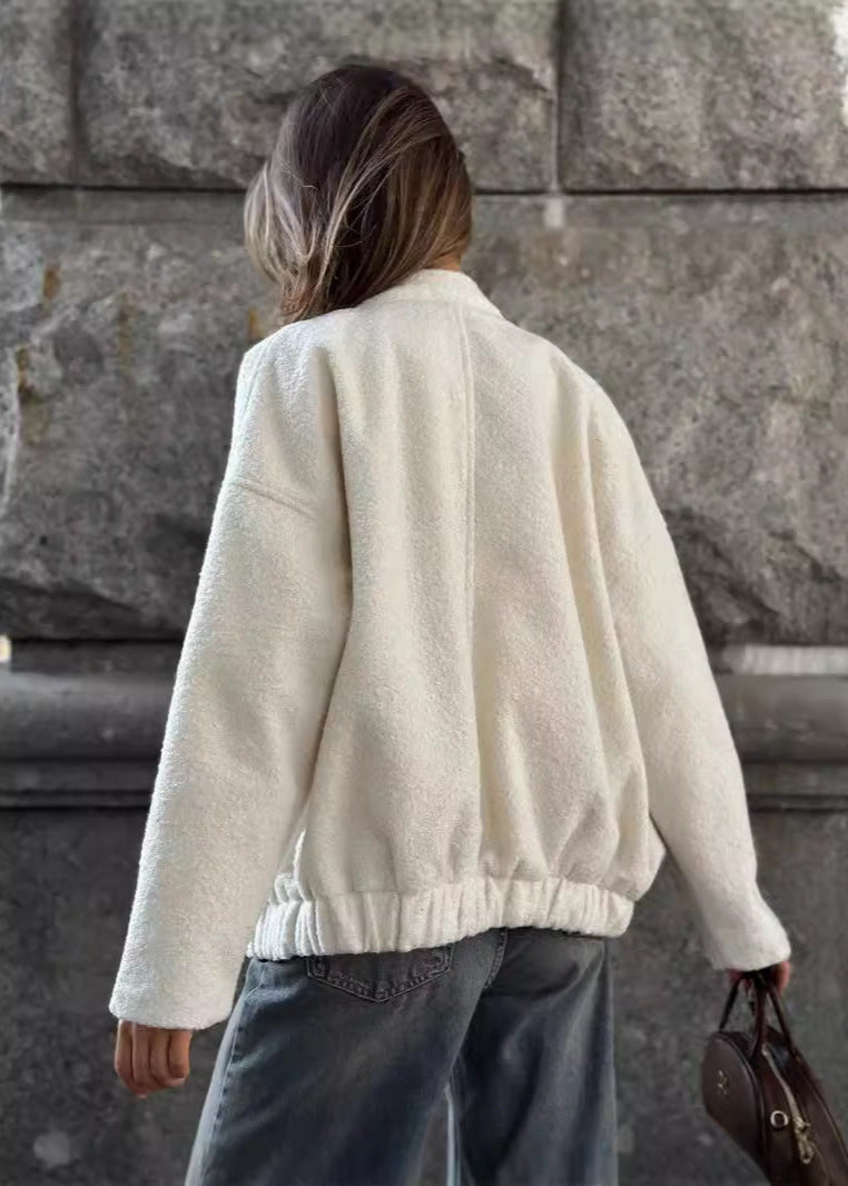 Luvik | Rakenteellinen Fleece-nappijakku