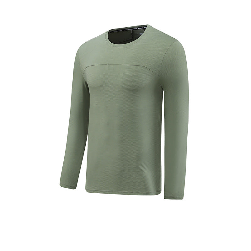 Miesten pitkähihainen urheilupaita innovatiivisella kosteudenhallintateknologialla Luvik