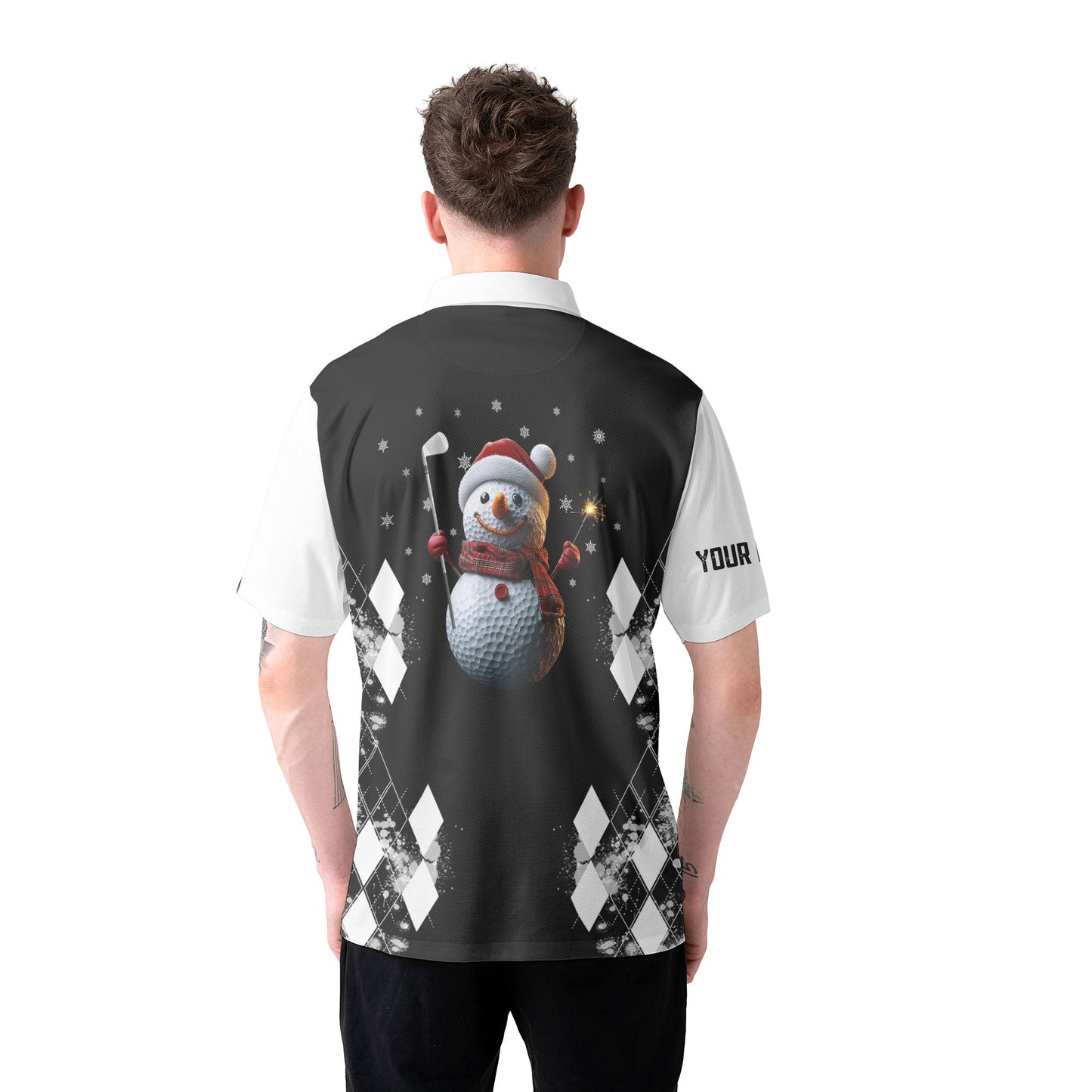 Luvik | Miesten räätälöity lumimies golfpaita