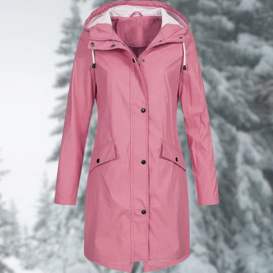 Luvik | Muotiluokka pitkä ja vedenpitävä sadetakki