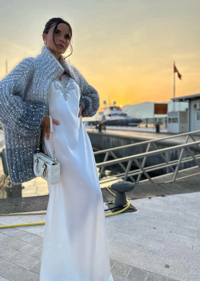 Luvik | Veste en tricot oversize