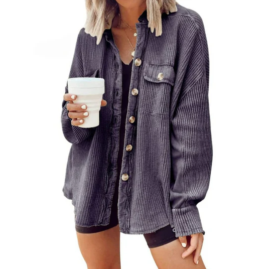 Luvik | epäteräinen collegehuppari samettikankaasta