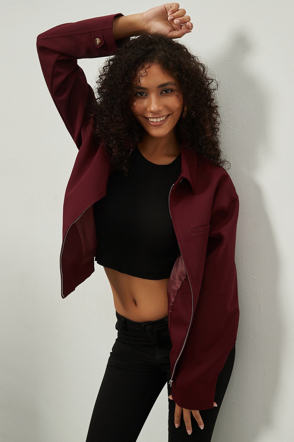 Luvik | Ylöskauluksinen Vapaa-ajan Takki