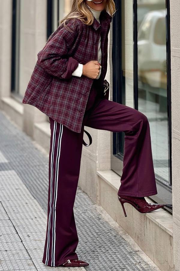 Luvik | Tarkista Yläosa Lämmin Takki