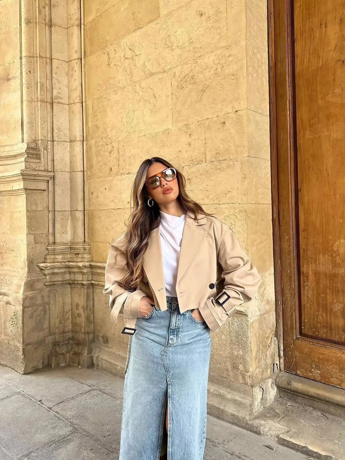 Luvik | Lyhyempi trench-takki