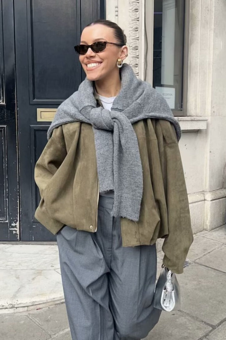 Luvik | Tekstuur Bomber-takki