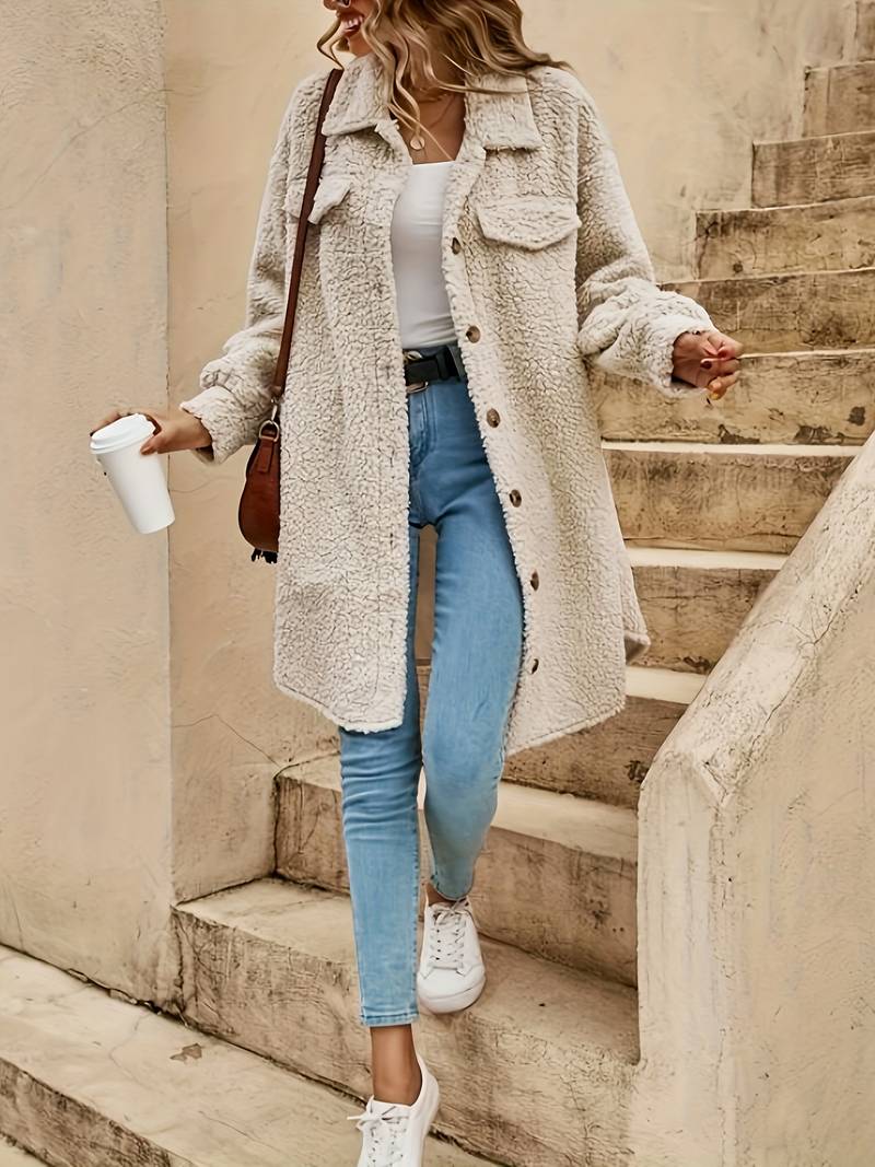 Luvik | YKSIVÄRINEN TEDDYKALLE, NAISELLE