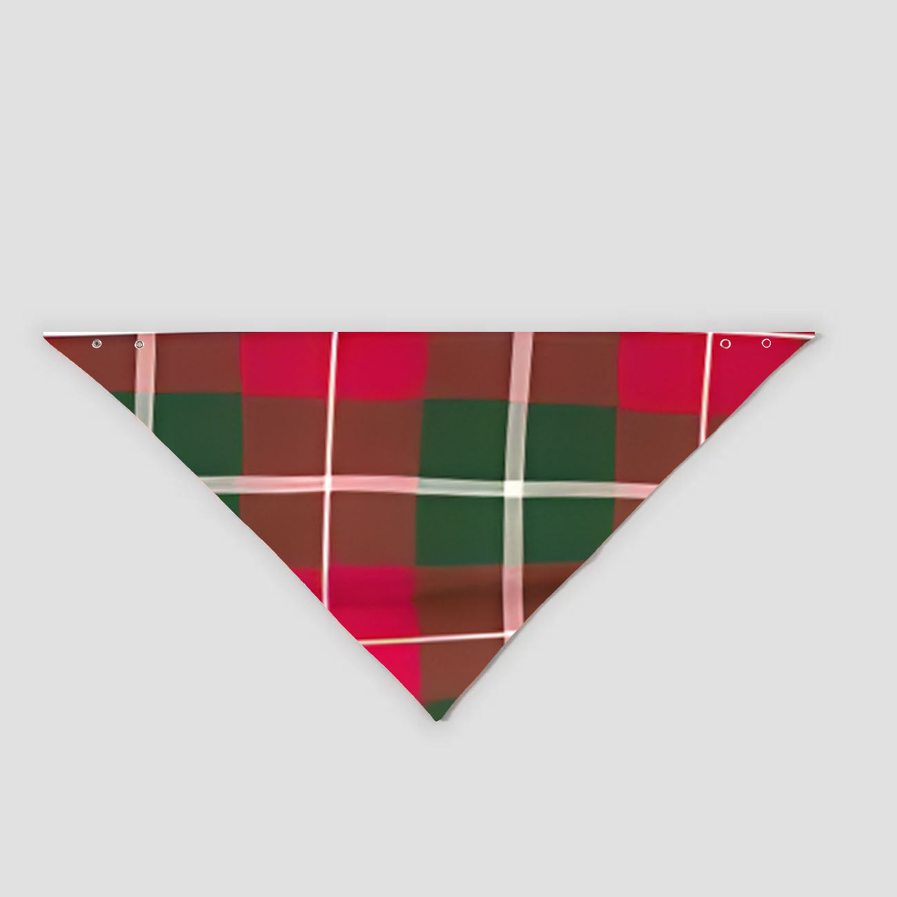 Luvik | Joulukuu 2025 "Usko" Kirjaimet Valkoinen Pitkähiha T-paita Punaiset & Vihreät Ruudulliset Housut Perhesovitetut Yöpuvut