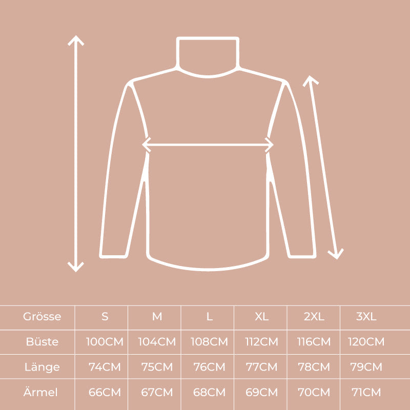 Luvik | Korkeakauluksinen paita - Rentoa leikkausta - Pehmeä kangas lämmöntuotto-ominaisuudella - Mukava & monikäyttöinen