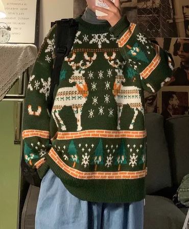 Luvik | Vintage-ilmeinen neulekangastakki