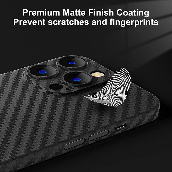 Luvikno | 0.3mm Ultra Tynn Tekstur Matt Hardcase For iPhone