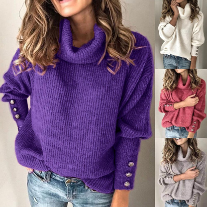 Luvik | Ylisuur-pusero, jossa on korkea kaulus