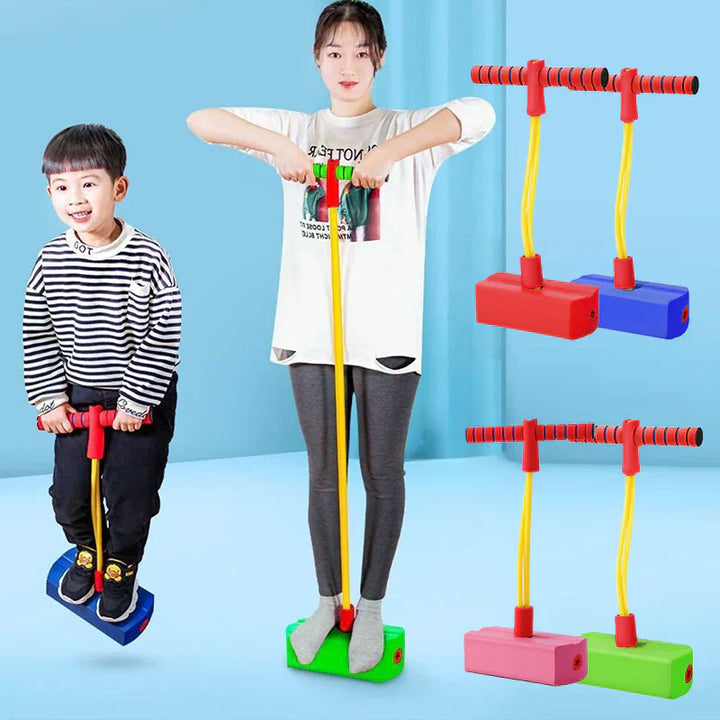 Luvikno | JumpElite Luxury Pogo Stick | Høykvalitets hoppetøy designet for endeløs moro og forbedrede balanseferdigheter for barn