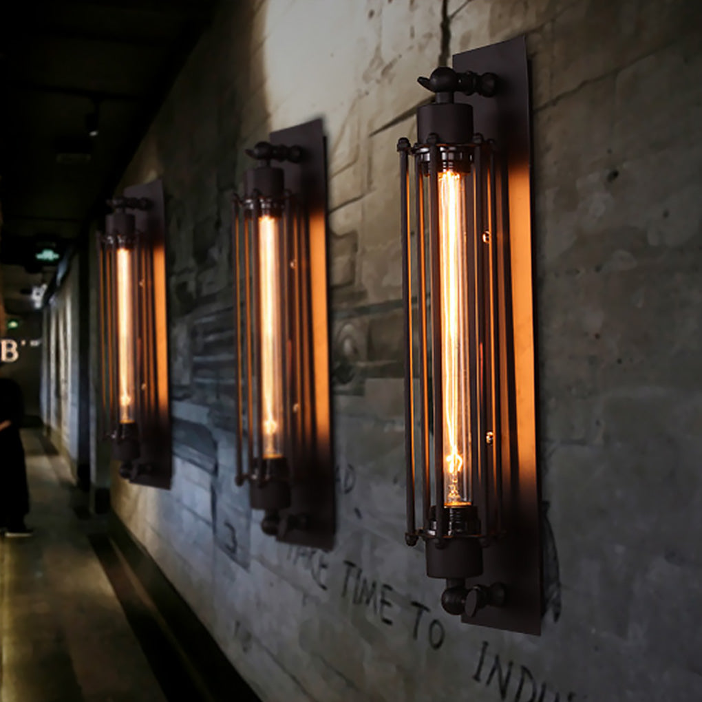 Minimalistisk Linje Vanntett Støvfri LED Hagevegglampe | Luvikno