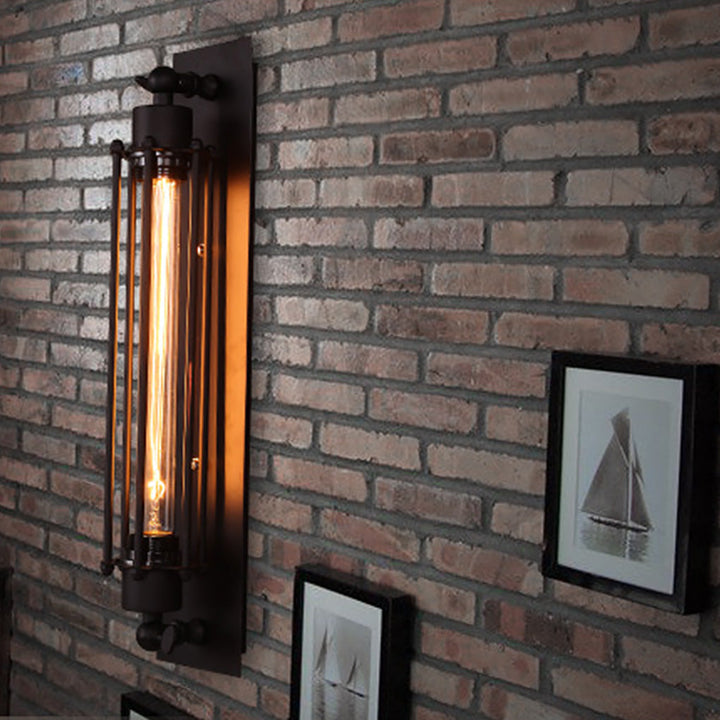 Minimalistisk Linje Vanntett Støvfri LED Hagevegglampe | Luvikno