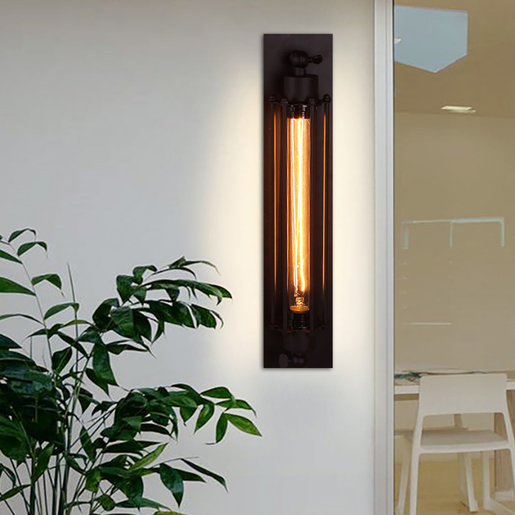 Minimalistisk Linje Vanntett Støvfri LED Hagevegglampe | Luvikno