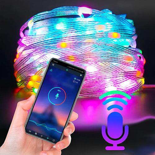💡🌈Fargerik Fjernkontroll Led Strips Lys😎 | Luvikno