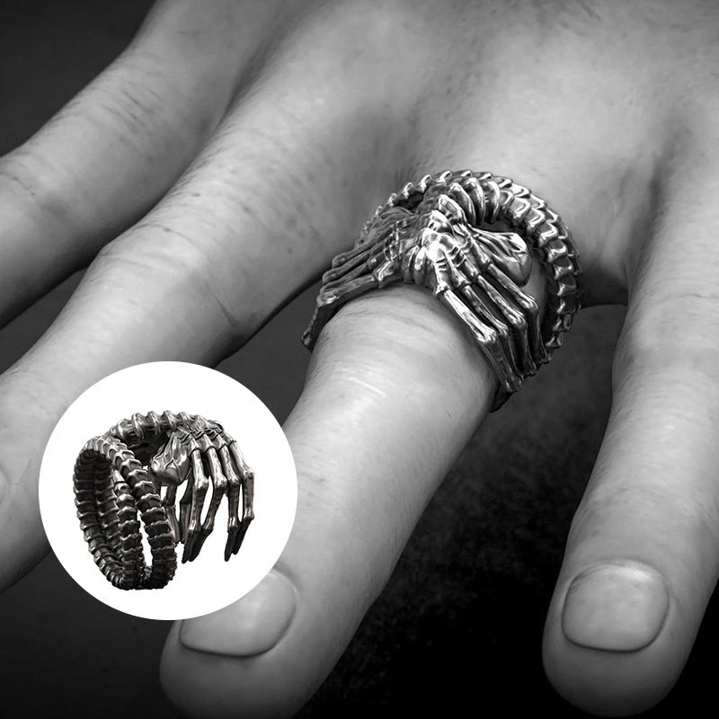 Luvikno | Alien-Facehugger-Ring