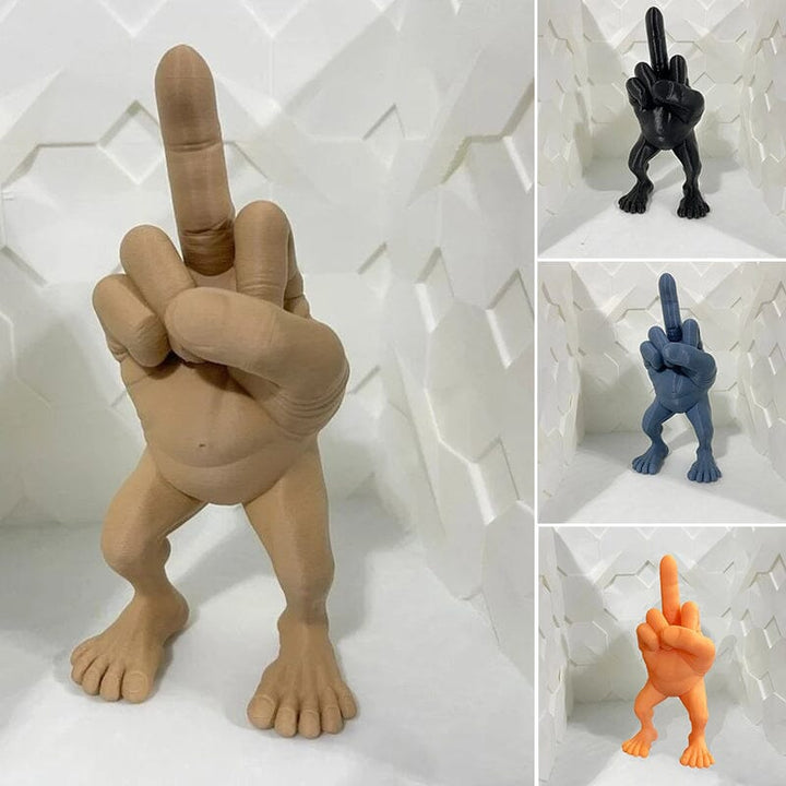 Midt Finger Figur med Ben | Luvikno