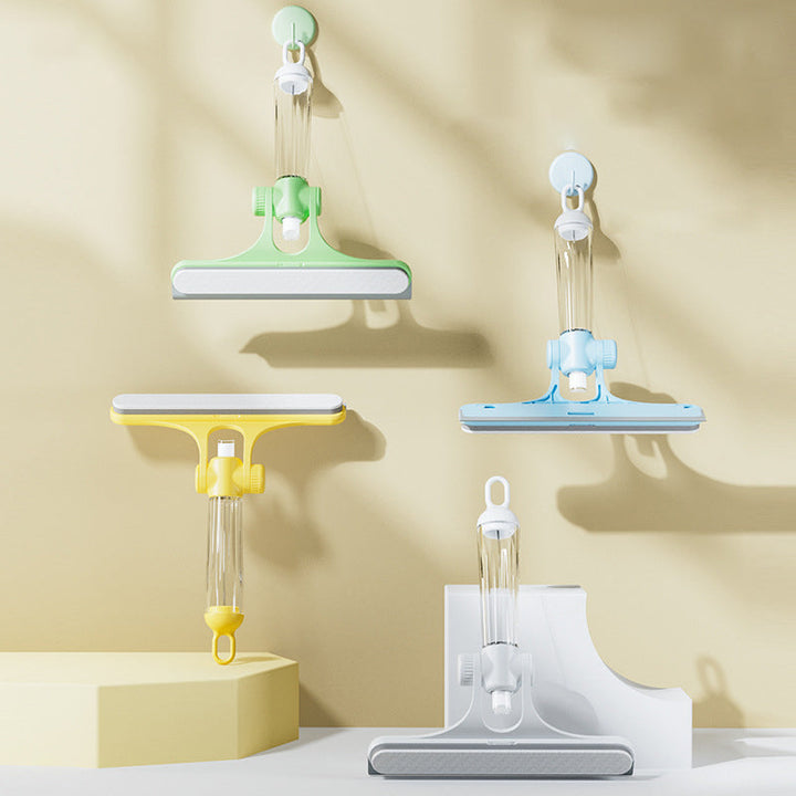Glass Wiper with Sprayer | Luvikno