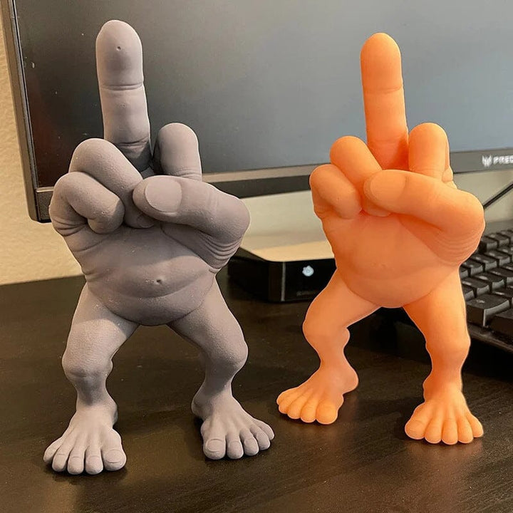 Midt Finger Figur med Ben | Luvikno