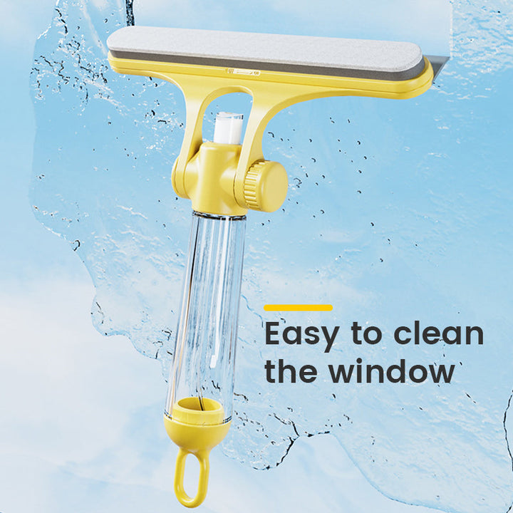 Glass Wiper with Sprayer | Luvikno