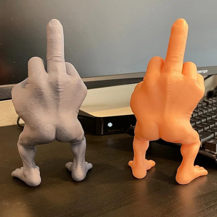 Midt Finger Figur med Ben | Luvikno