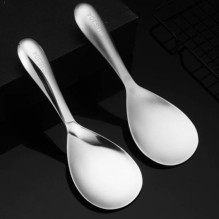 Tykk rustfritt stål non-stick ris skje | Luvikno