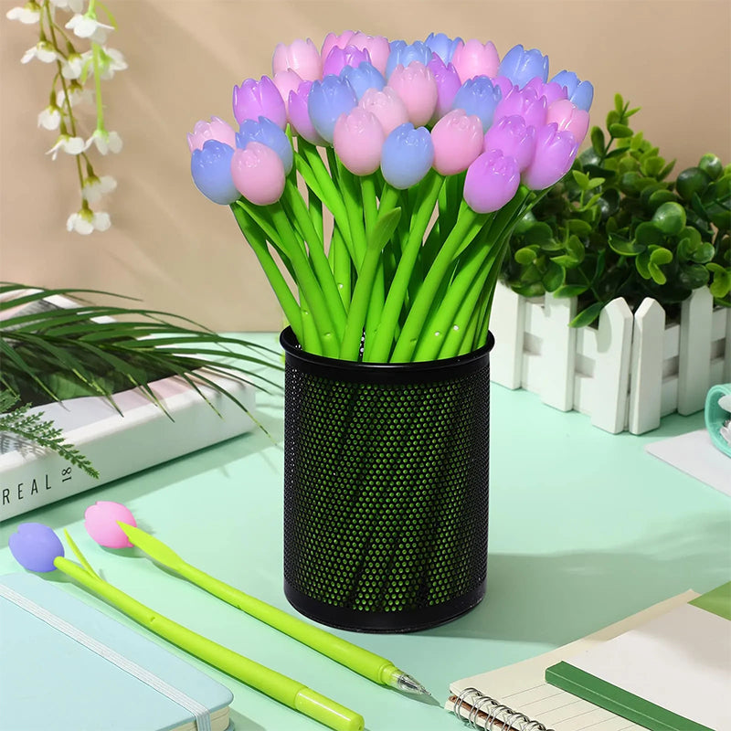 Fargeforandrende tulipan kulepenner | Luvikno
