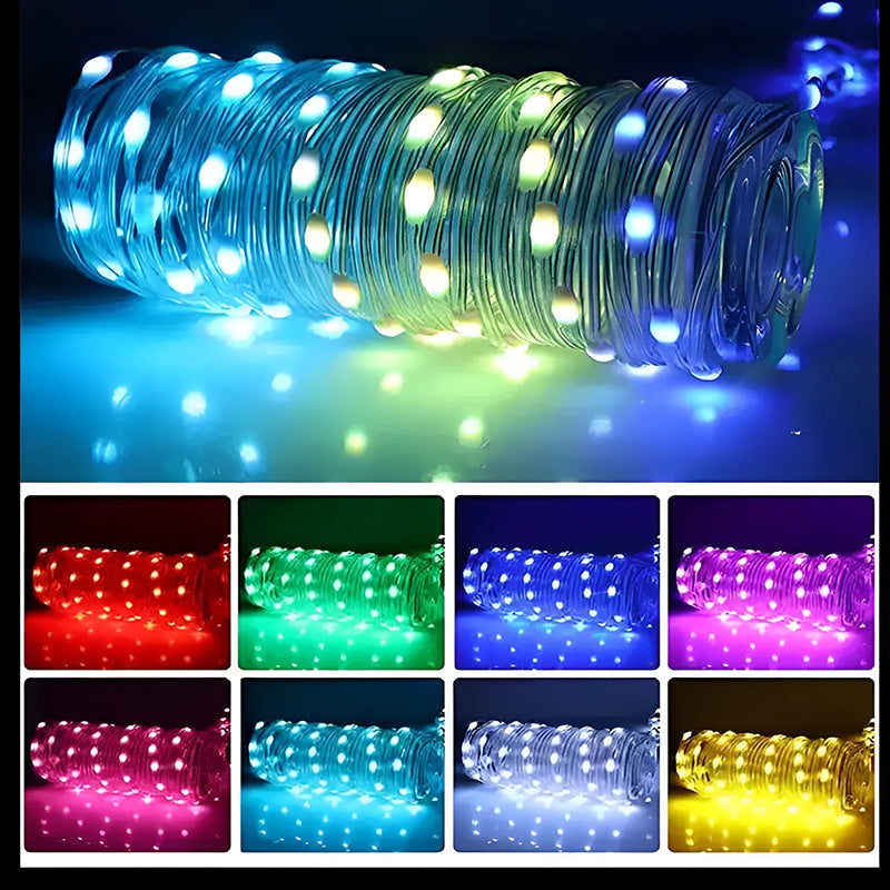 💡🌈Fargerik Fjernkontroll Led Strips Lys😎 | Luvikno