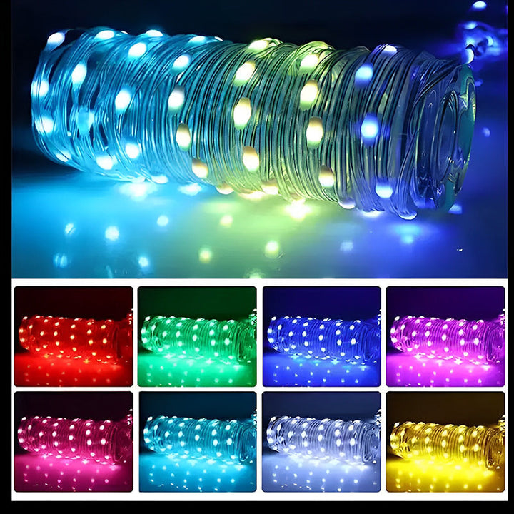 💡🌈Fargerik Fjernkontroll Led Strips Lys😎 | Luvikno