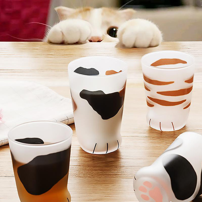 Søt Kattepote Glasskrus | Luvikno