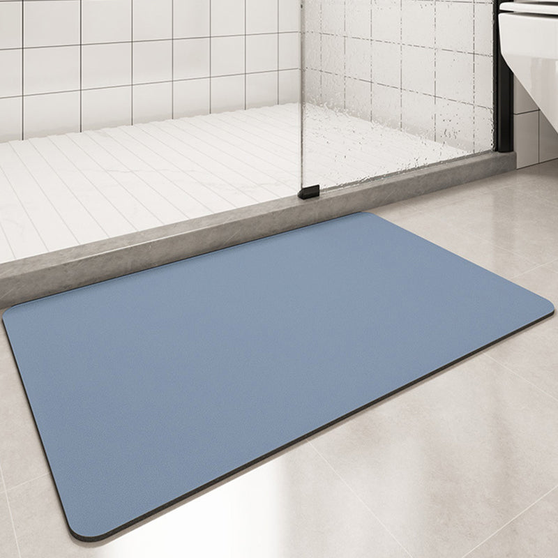 Solid Color Anti-Slip Badematmyk Rask-Dry Vaskbar Dusjmatte | Luvikno