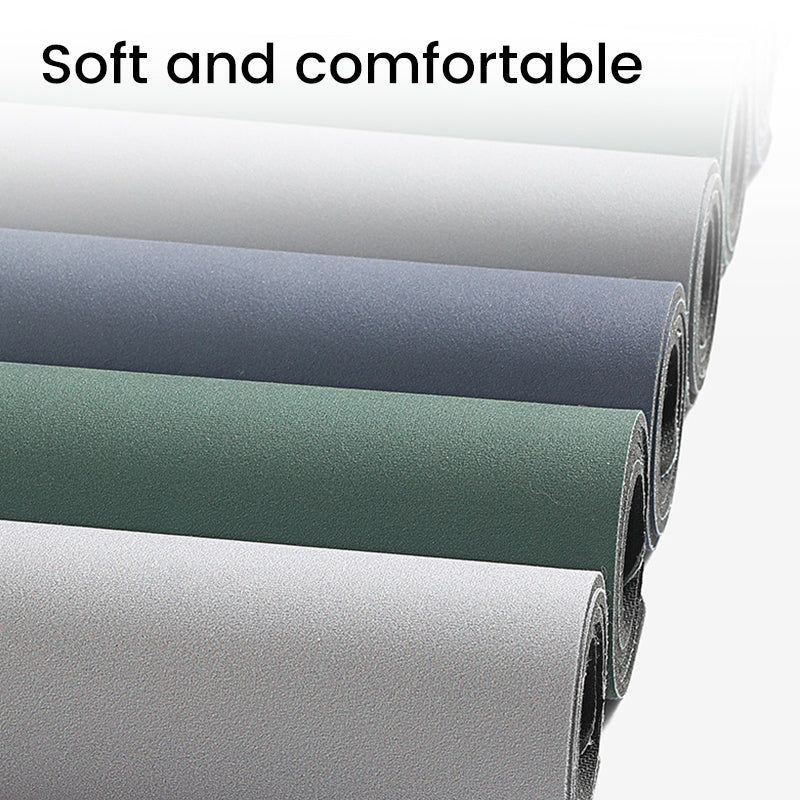 Solid Color Anti-Slip Badematmyk Rask-Dry Vaskbar Dusjmatte | Luvikno