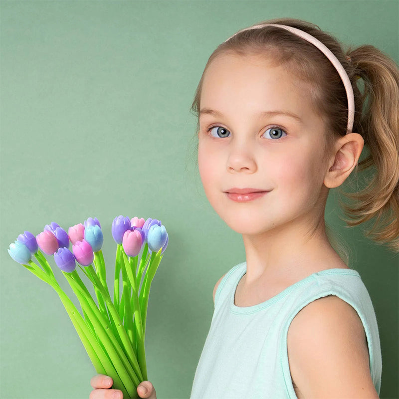 Fargeforandrende tulipan kulepenner | Luvikno