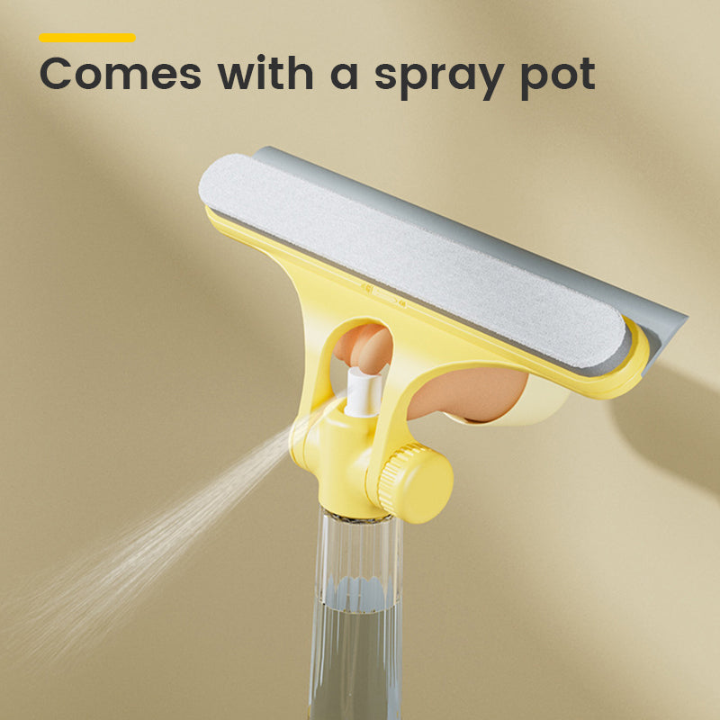 Glass Wiper with Sprayer | Luvikno
