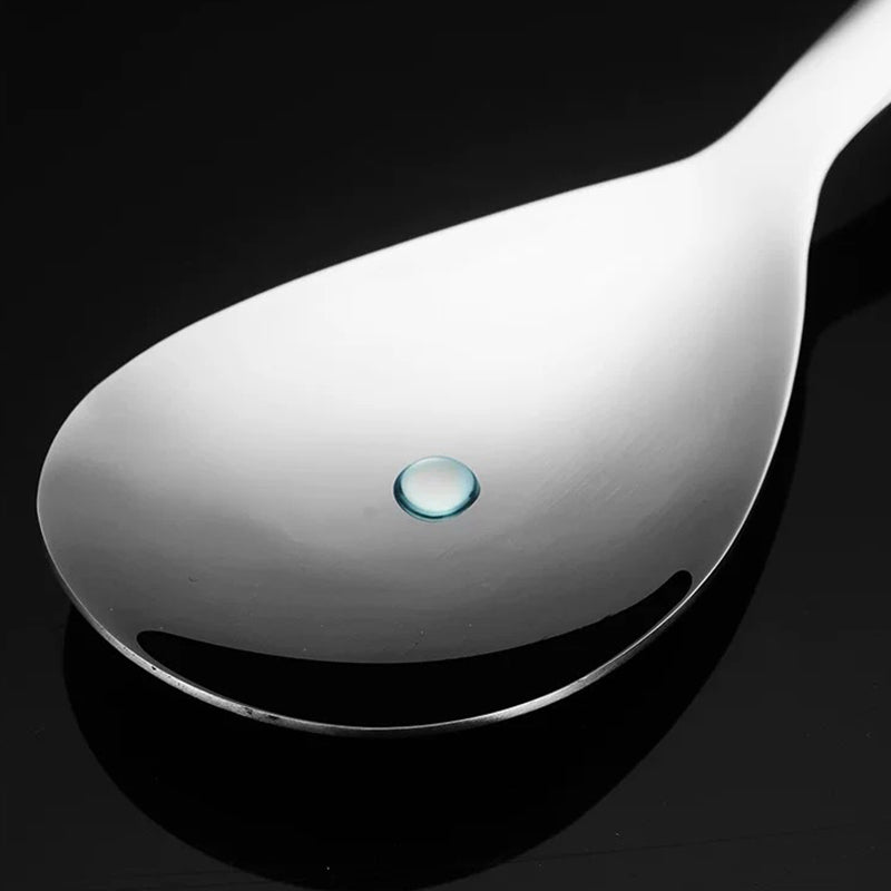 Tykk rustfritt stål non-stick ris skje | Luvikno